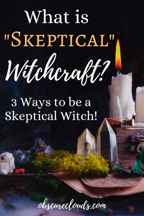 Suspension of Disbelief: Unconventional Enchantments for Skeptical Witches